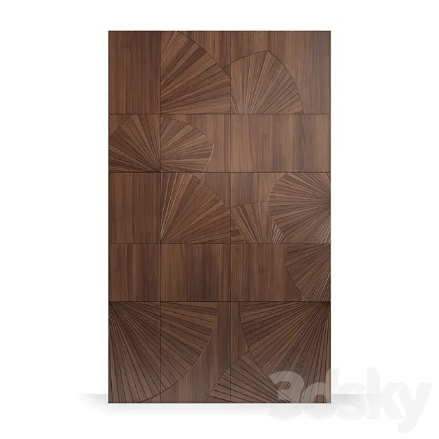 FIFTYFOURMS Elan wall panels 3DS Max Model