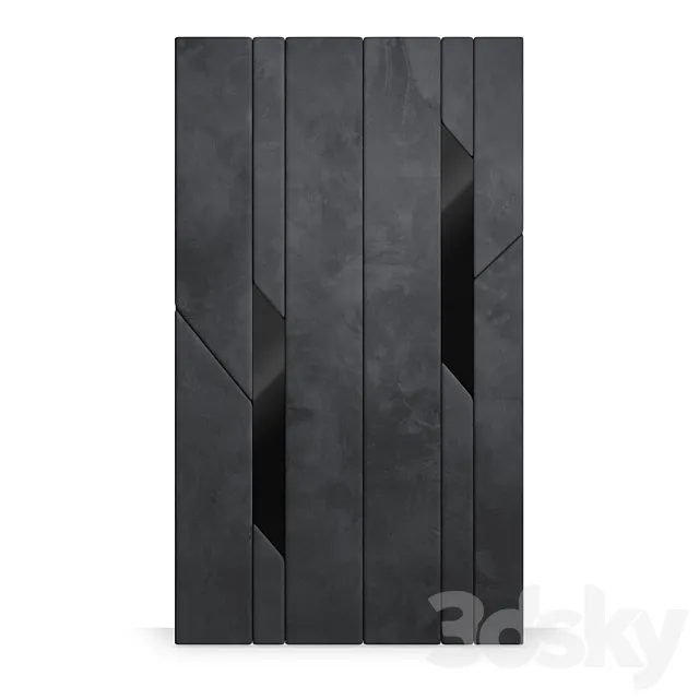 FIFTYFOURMS Euphoria Wall Panels 3DS Max Model