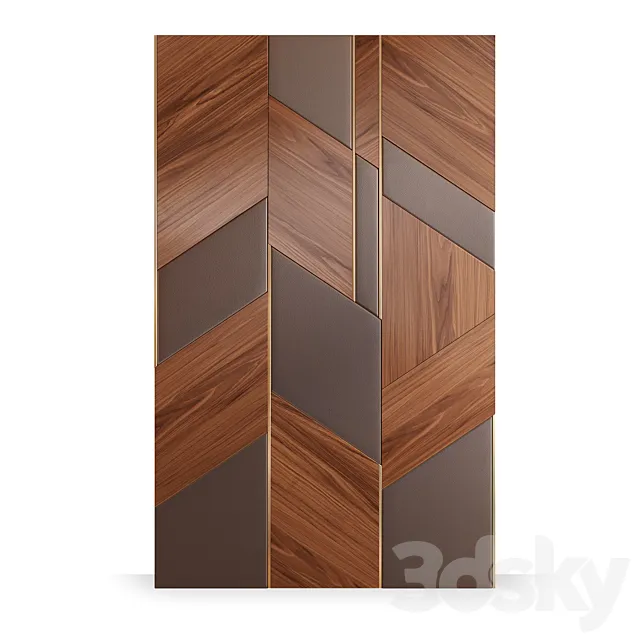 FIFTYFOURMS Picard Wall Panels 3DS Max Model