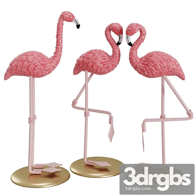 Figurine  Flamingo 3dsmax Download