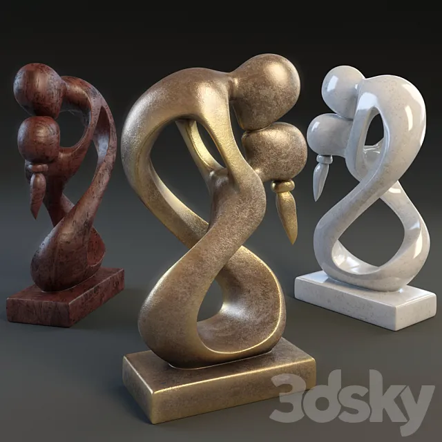 Figurine “Lovers” 3ds Max