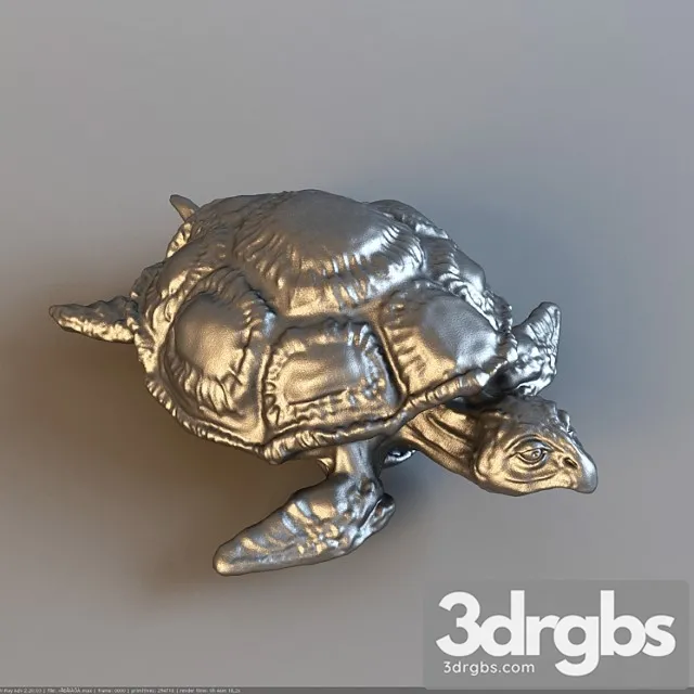 Figurine turtle 3dsmax Download