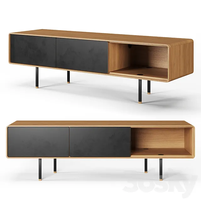 Fina lowboard 160cm 3ds Max