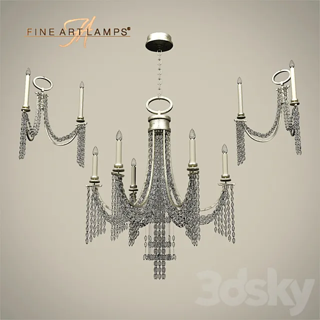 Fine Art Lamps Cascades 3ds Max