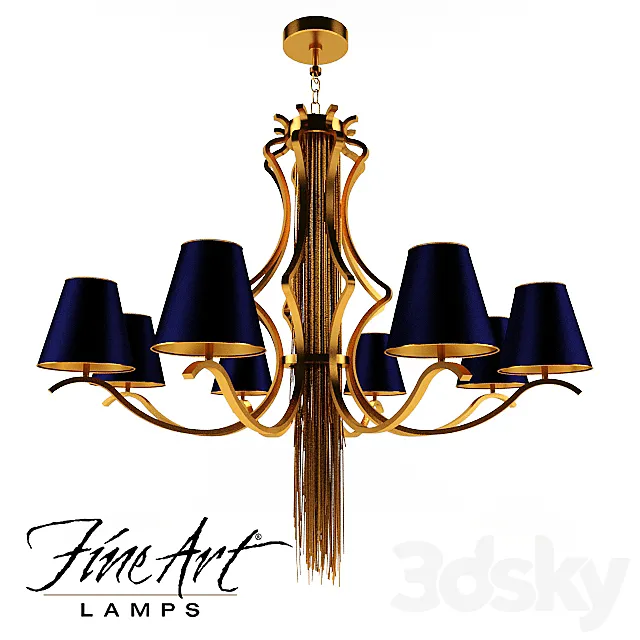 Fine Art Lamps Chandelier 3DSMax File