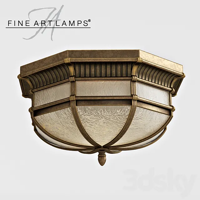 FINE ART LAMPS Holand Park 845282ST 3DS Max Model