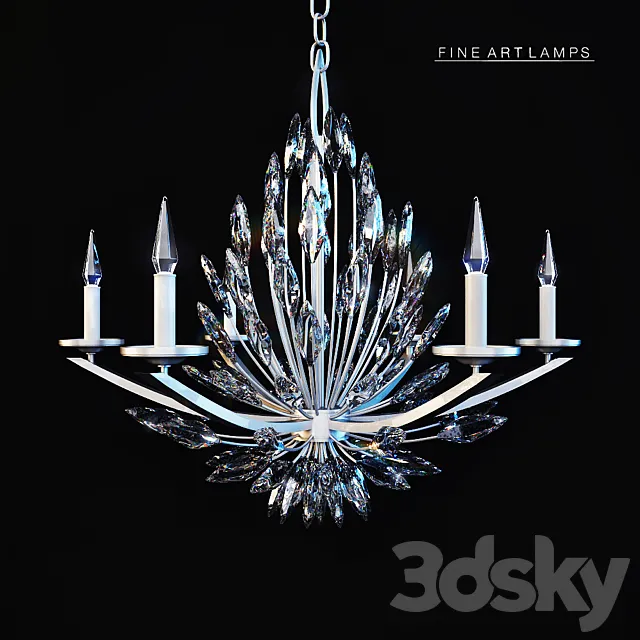 Fine Art Lamps Lily Buds 881140 3ds Max
