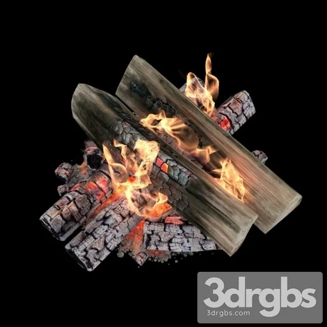 Fire And Firewood With Animation 3dsmax Download