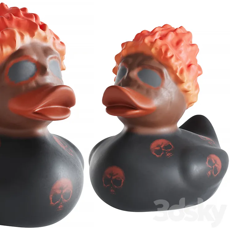 fire duck 3DS Max Model
