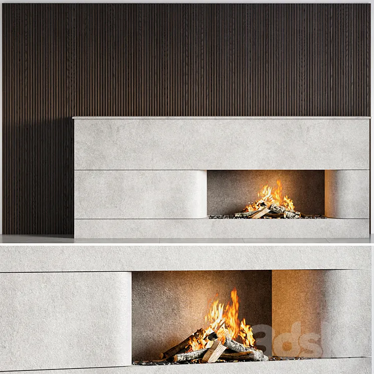 Fireplace 11 3DS Max Model