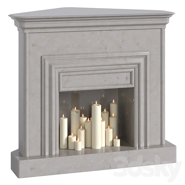 Fireplace 18 3dsMax Model