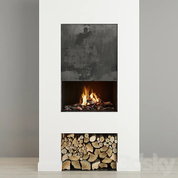 Fireplace 24 3DS Max