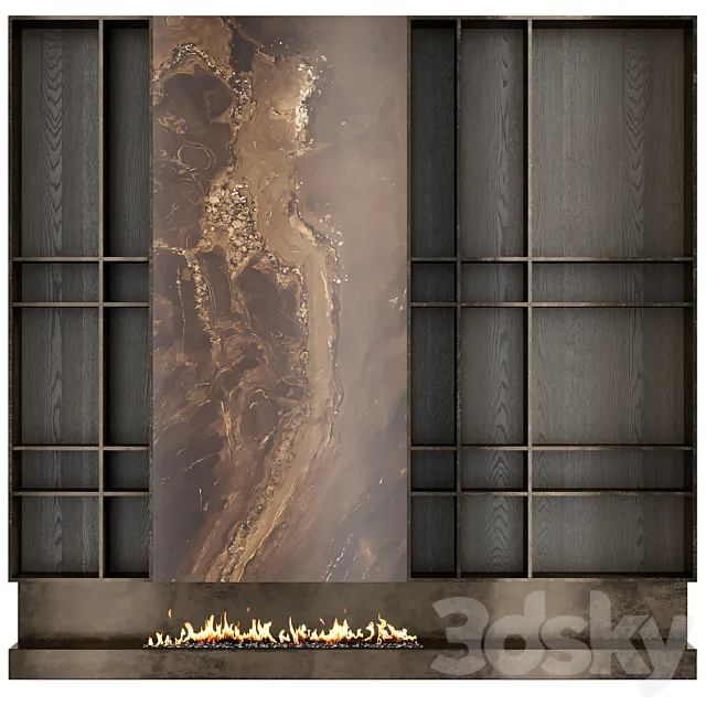 Fireplace 36 3dsMax Model