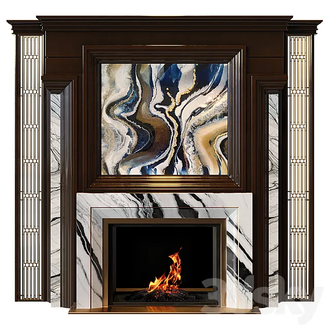 Fireplace 3DSMax File