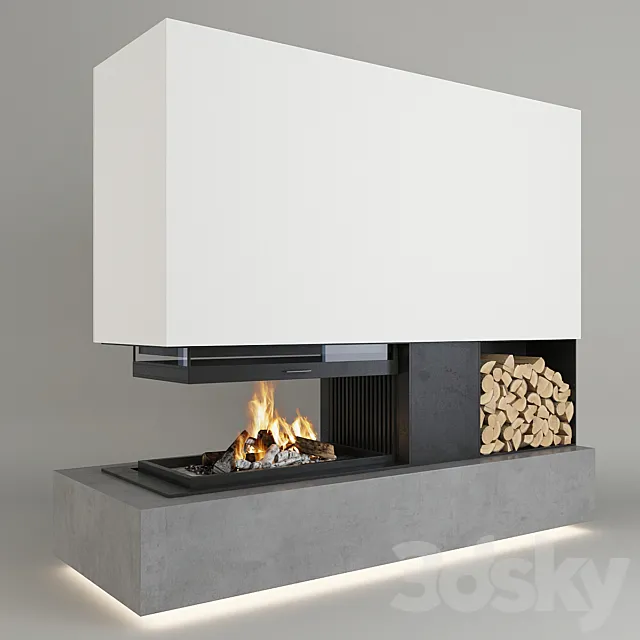 Fireplace 3DSMax File