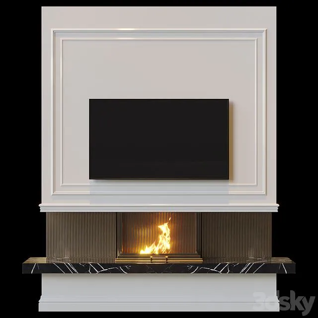 Fireplace 3dsMax Model