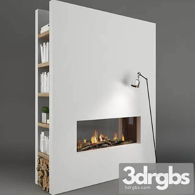 Fireplace and Decor 15 3dsmax Download