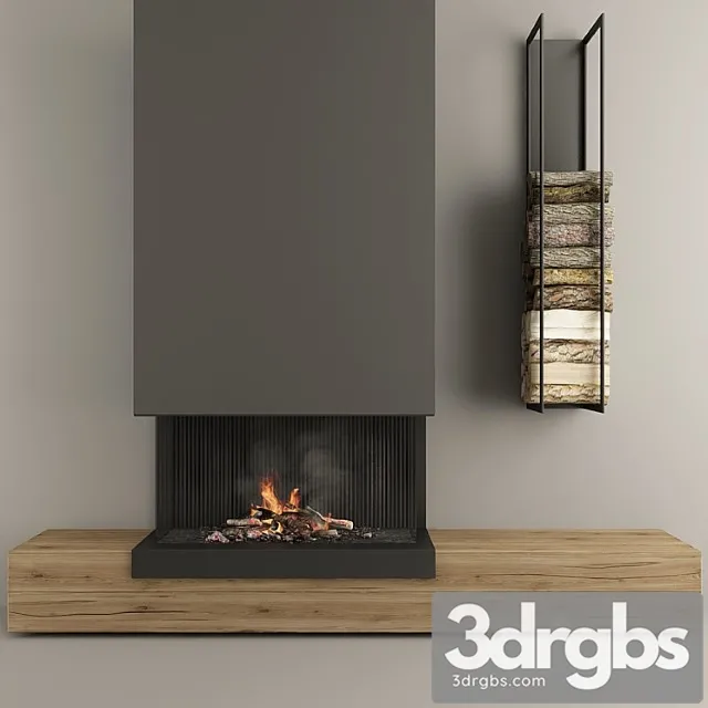 Fireplace and firewood3 3dsmax Download