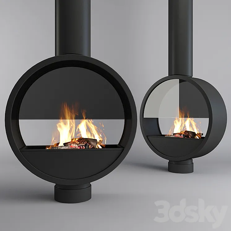 Fireplace BOLEY BV 997 3DS Max