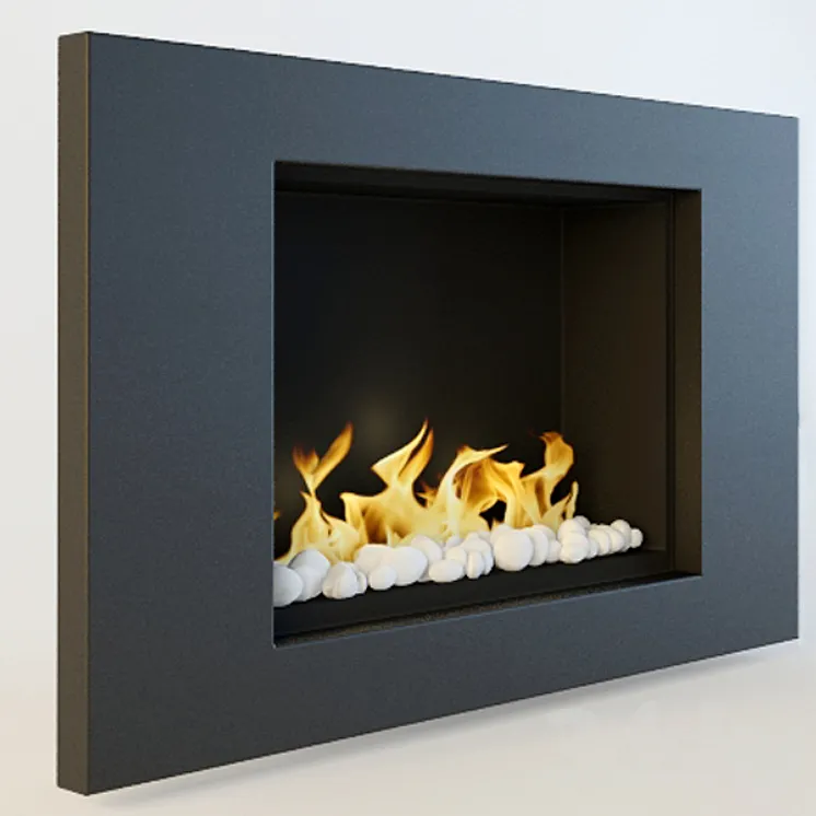 Fireplace Goya 3DS Max