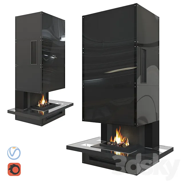 Fireplace Loft 3DSMax File