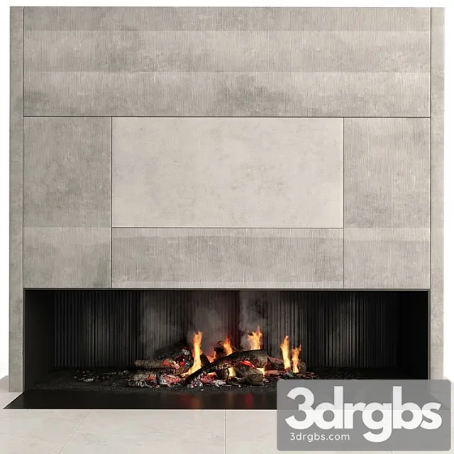 Fireplace Modern 3dsmax Download
