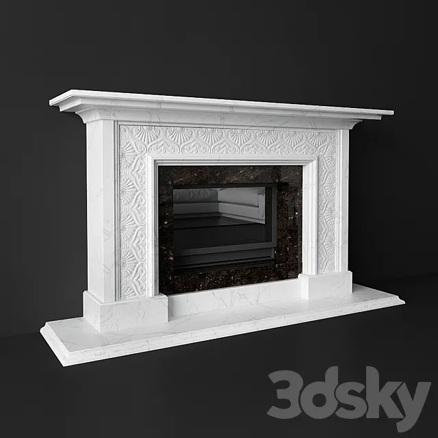 Fireplace portal 3DSMax File