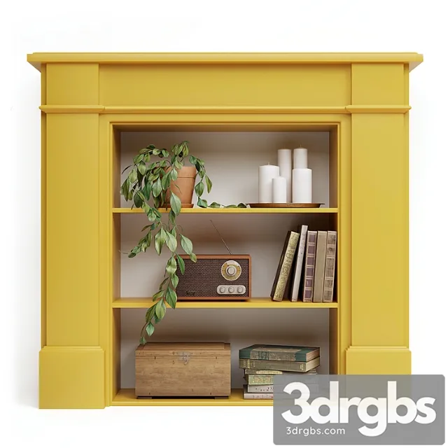 Fireplace shelving palermo