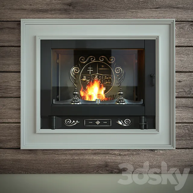 Fireplace Supra 150C 3DSMax File