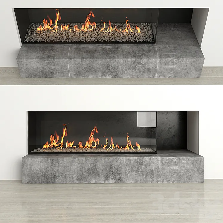 Fireplace_25 3DS Max