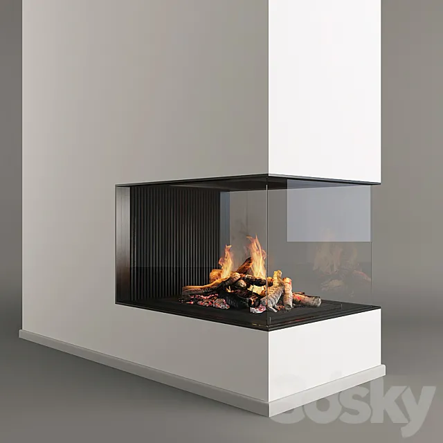 Fireplace_7 3DS Max Model