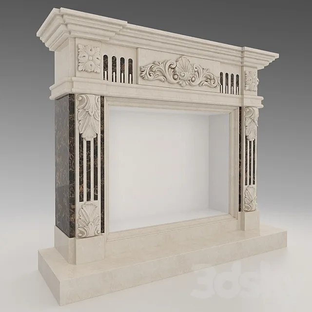 fireplaces. classical 3DSMax File
