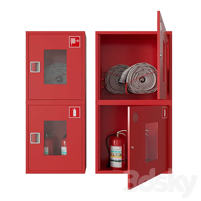 Fireproof Cabinets 3DSMax File