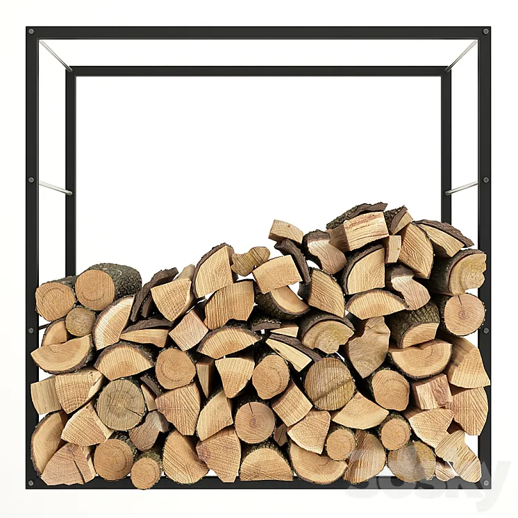 Firewood 3DS Max