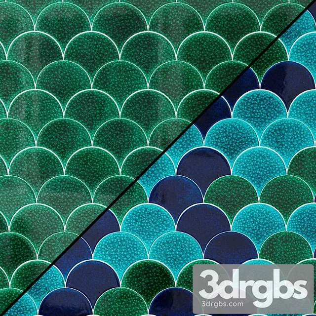 Fish Scale Tile 1 3dsmax Download