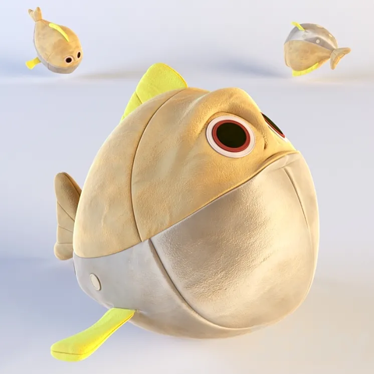 Fish toy 3DS Max