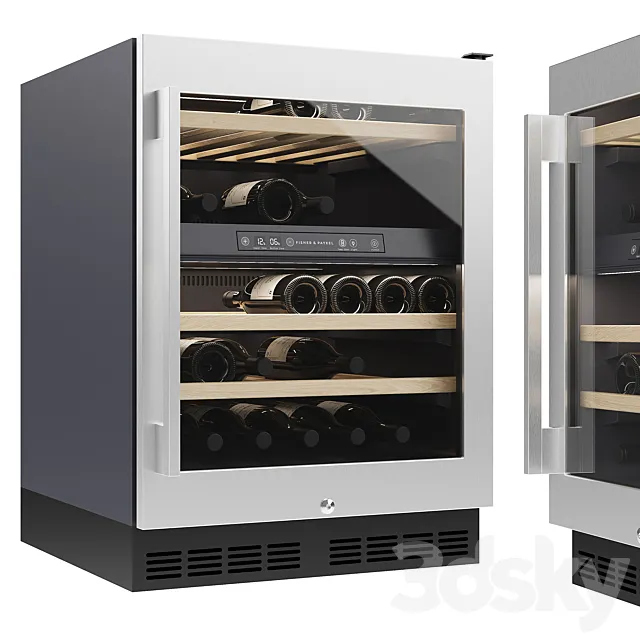 Fisher & Paykel RS60RDWX1. Wine cabinet 3ds Max