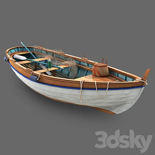 fishing boat 3DSMax File