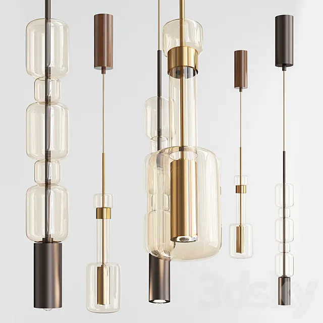 Fisionarte UNO Pendant lamp 3DS Max Model