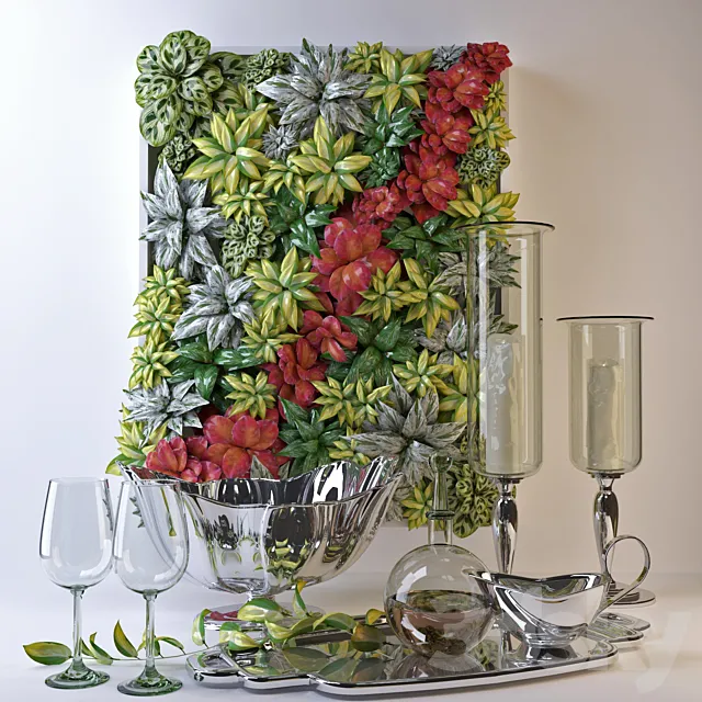 Fito decor set 3ds Max