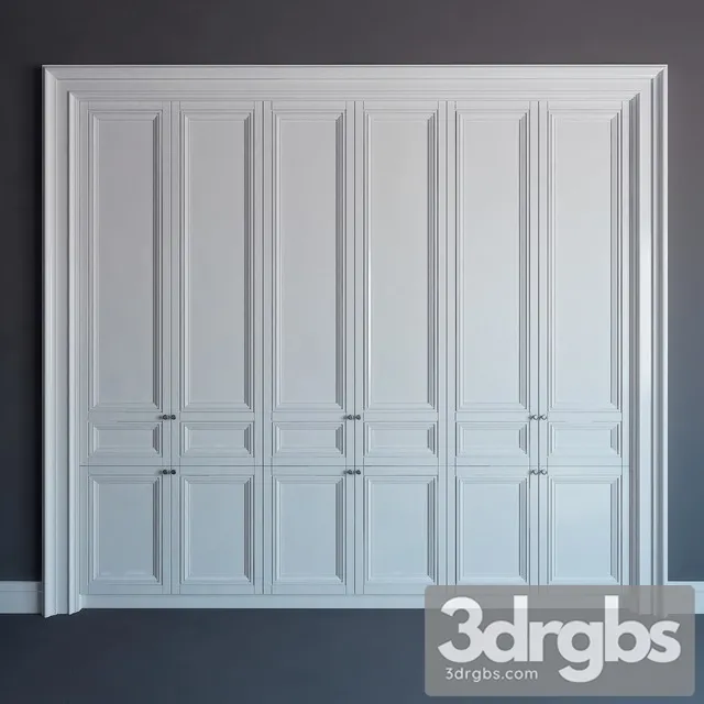 Fitted Wardrobe 11 3dsmax Download