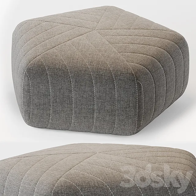 FIVE OTTOMAN 3ds Max