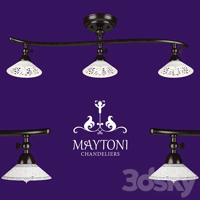 Fixture Maytoni ECO002-03-R 3DSMax File