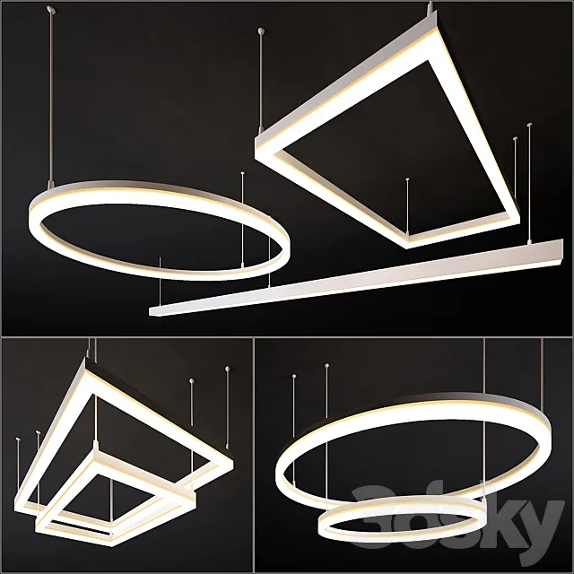 Fixtures. Collection number 6 3ds Max