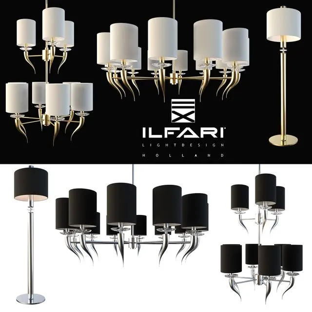 Fixtures Ilfari Loving Arms Sun Rise 3dsMax Model