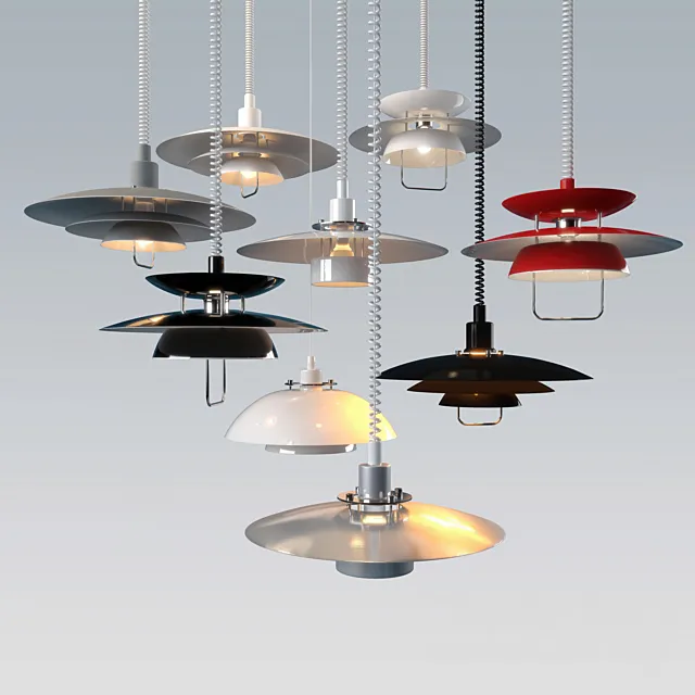 Fixtures MARKSLÖJD Sweden 4 models. 3ds Max