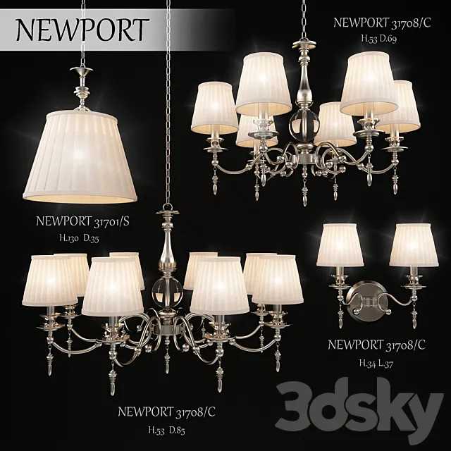 Fixtures NEWPORT 3DSMax File