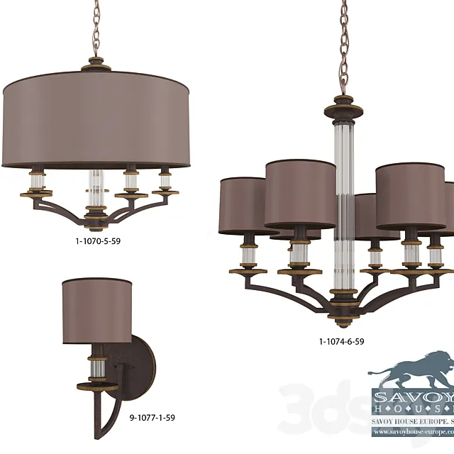 Fixtures Savoy House Europe Modern Royal 3ds Max