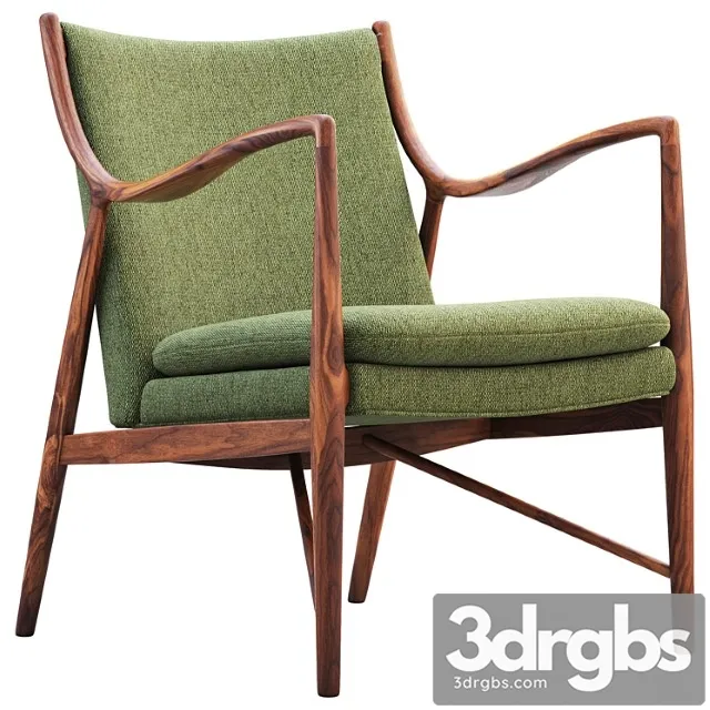 Fj 45 easy chair model 45 3dsmax Download