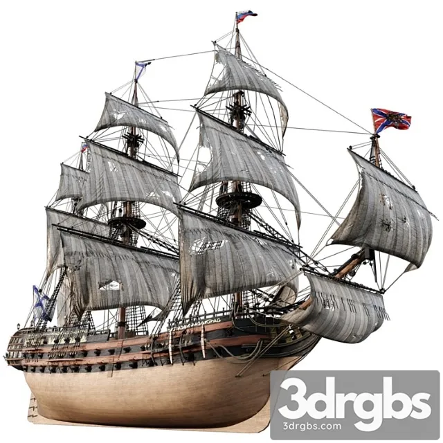 Flagship peter 1 the ingermanland 1715